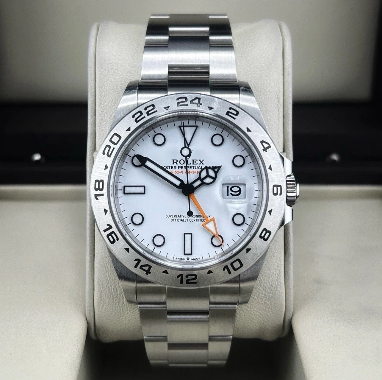 Rolex Explorer II 2026 Polar Box Papers 42mm Steel 226570 Oyster Bracelet