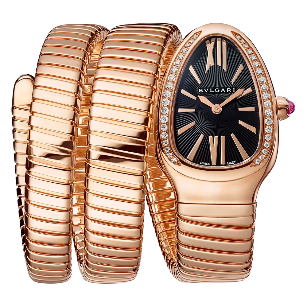 Bvlgari Serpenti Tubogas, 35 mm, Rose gold