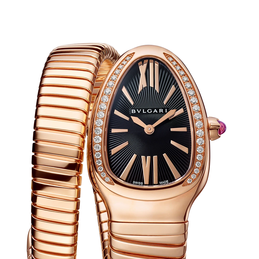 Bvlgari Serpenti Tubogas, 35 mm, Rose gold