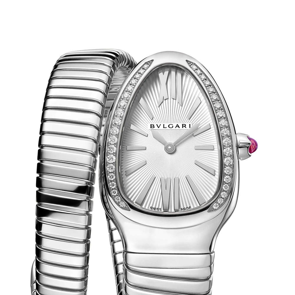 Bvlgari Serpenti Tubogas, 35 mm, Steel