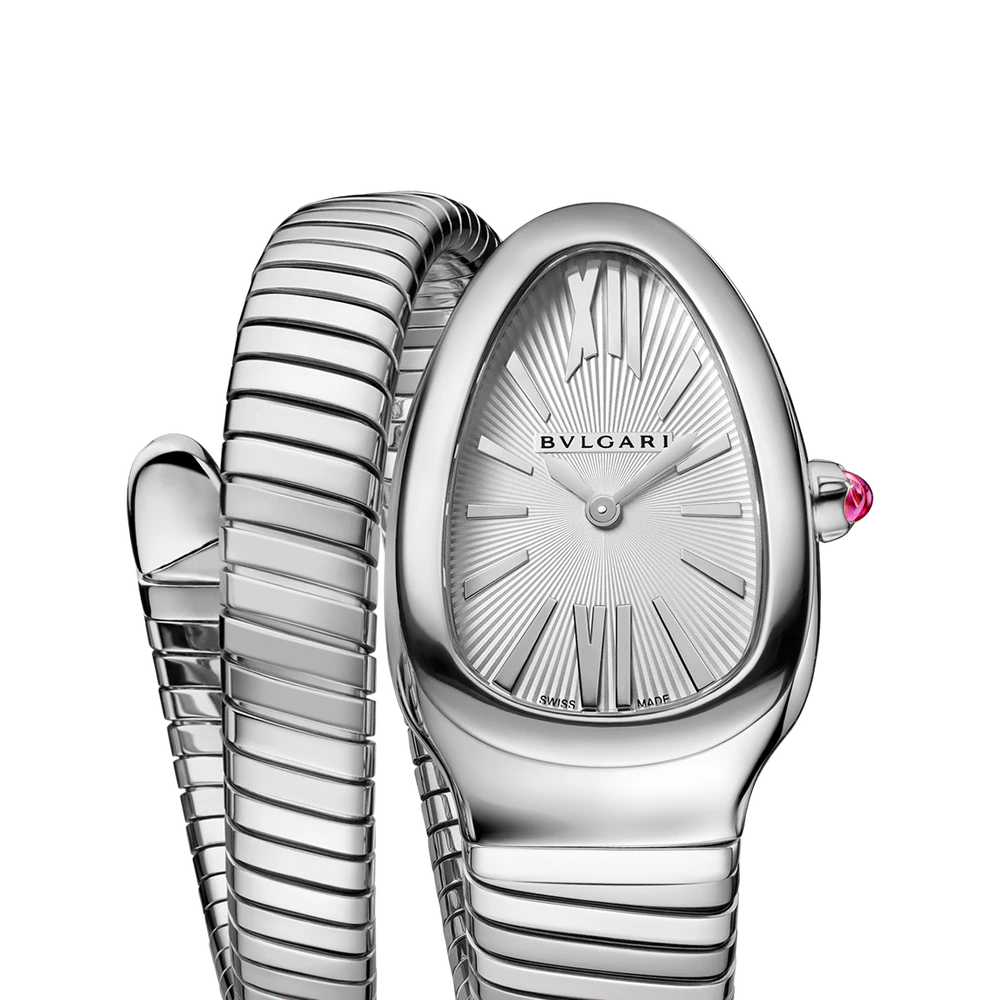 Bvlgari Serpenti Tubogas, 35 mm, Steel