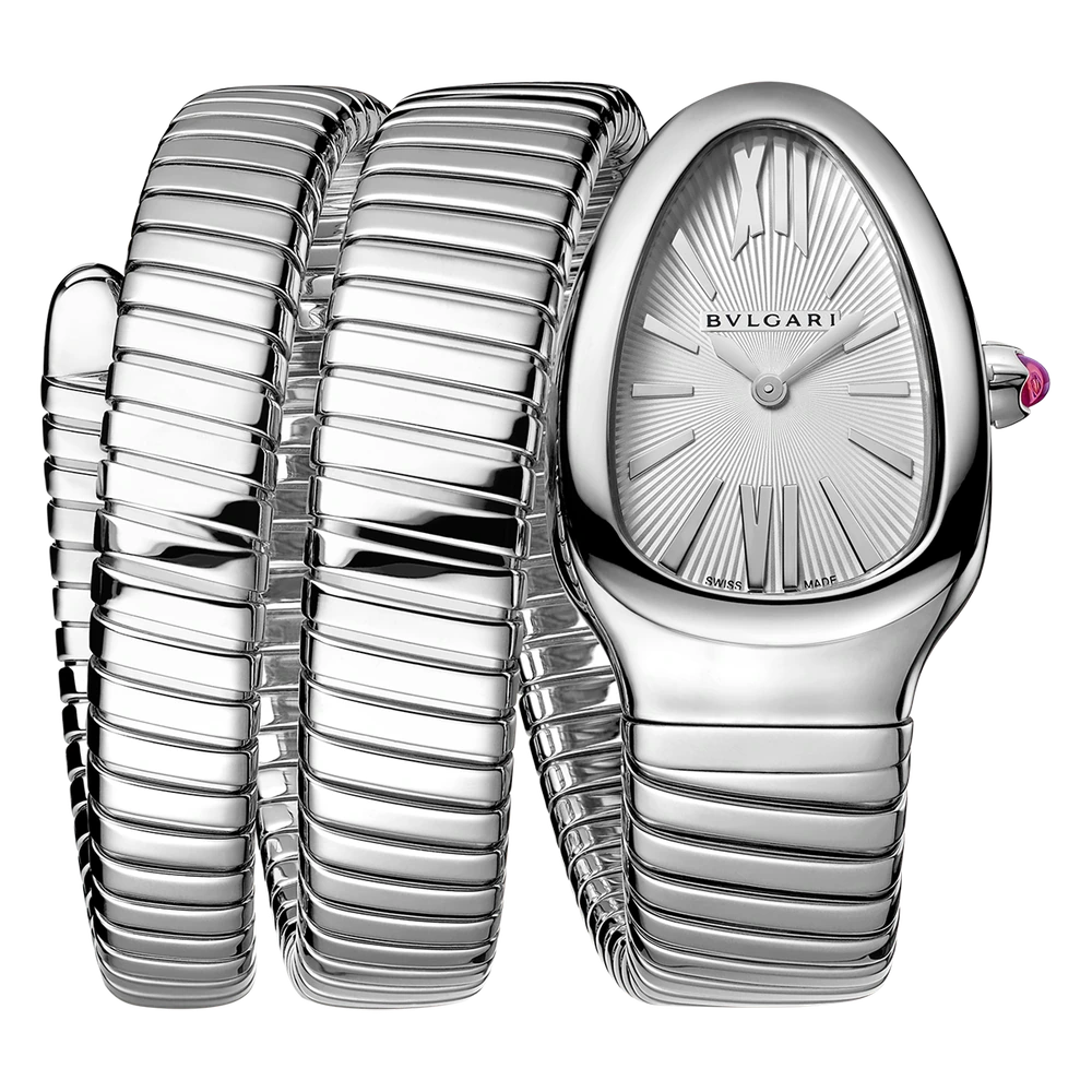 Bvlgari Serpenti Tubogas, 35 mm, Steel