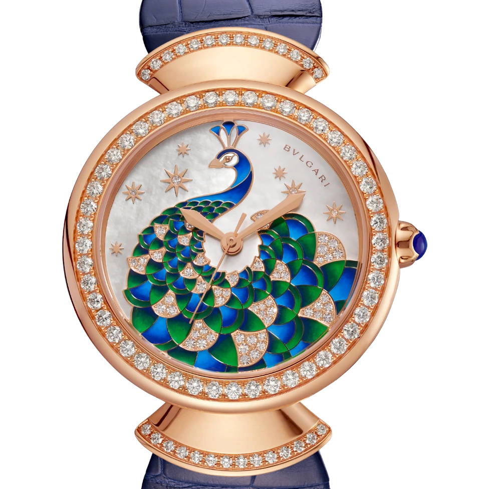 Bvlgari Divas’ Dream, 37 mm, Rose gold