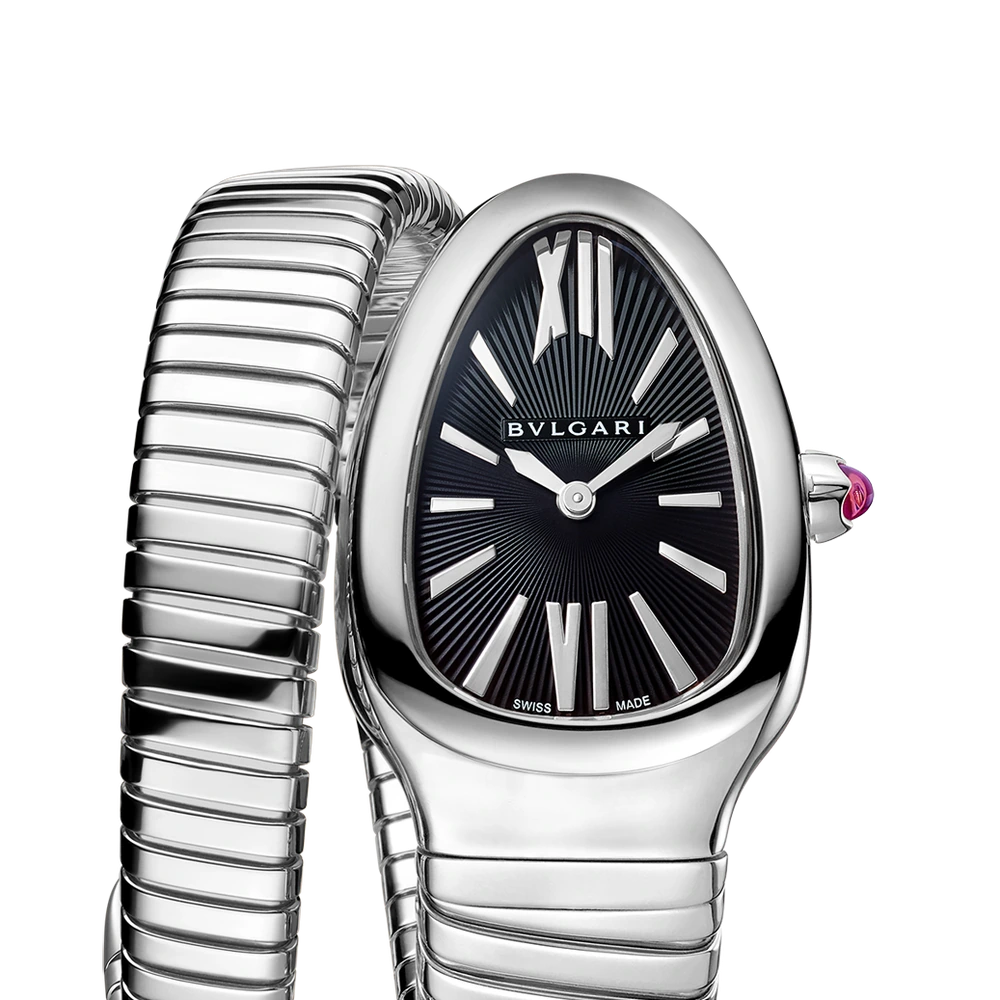 Bvlgari Serpenti Tubogas, 35 mm, Steel