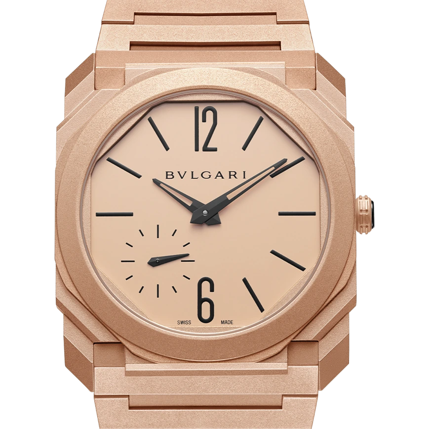 Bvlgari Octo Finissimo, 40 mm, Rose gold