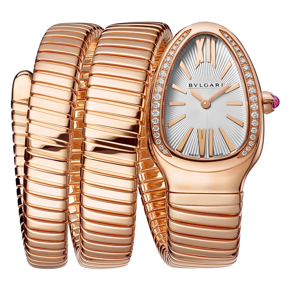 Bvlgari Serpenti Tubogas, 35 mm, Rose gold