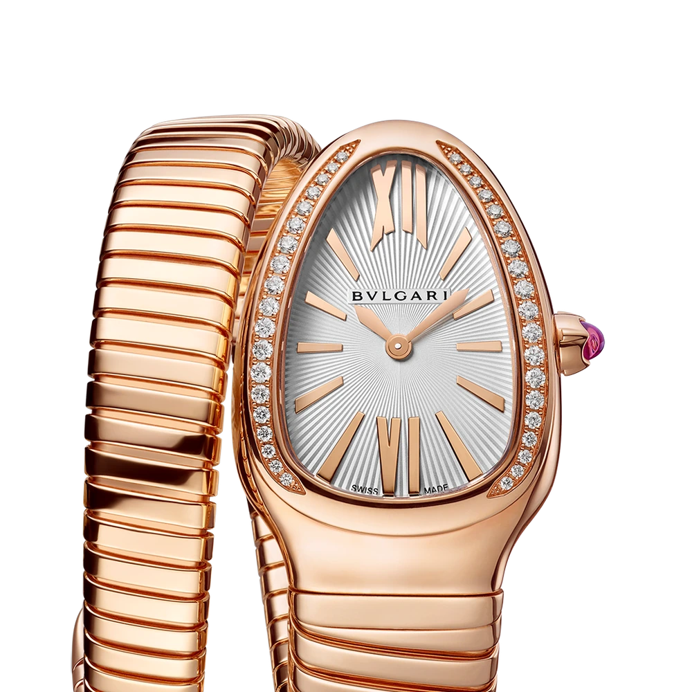 Bvlgari Serpenti Tubogas, 35 mm, Rose gold