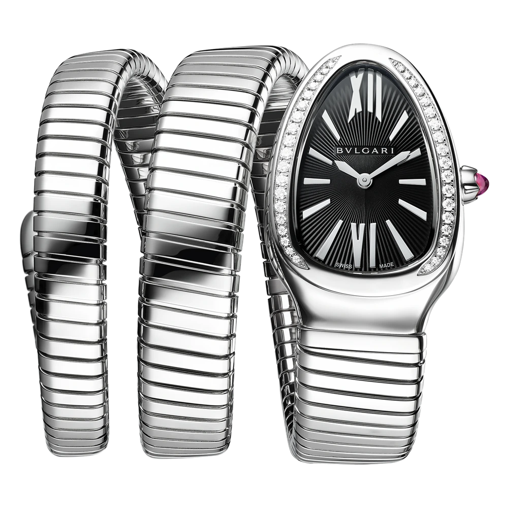 Bvlgari Serpenti Tubogas, 35 mm, Steel