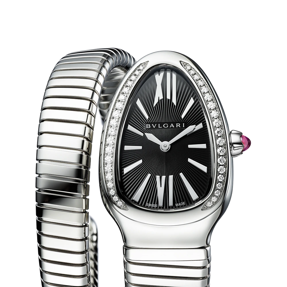 Bvlgari Serpenti Tubogas, 35 mm, Steel