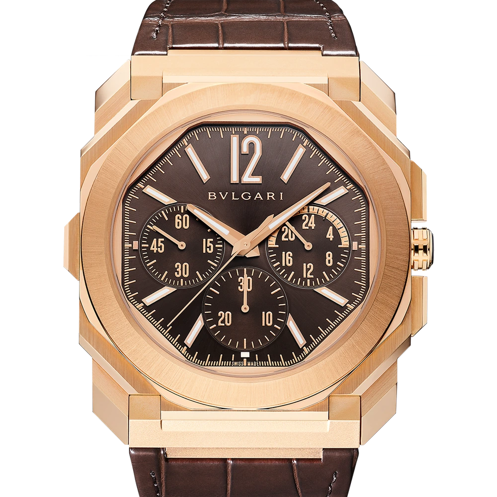 Bvlgari Octo Finissimo, 43 mm, Rose gold