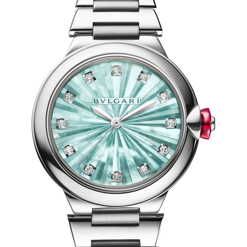 Bvlgari Lvcea, 33 mm, Steel