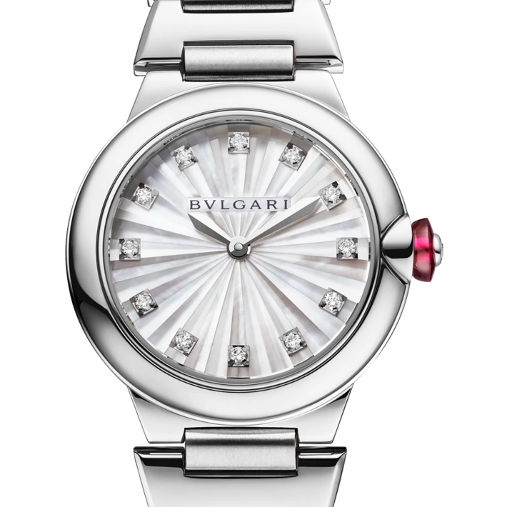 Bvlgari Lvcea, 28 mm, Steel