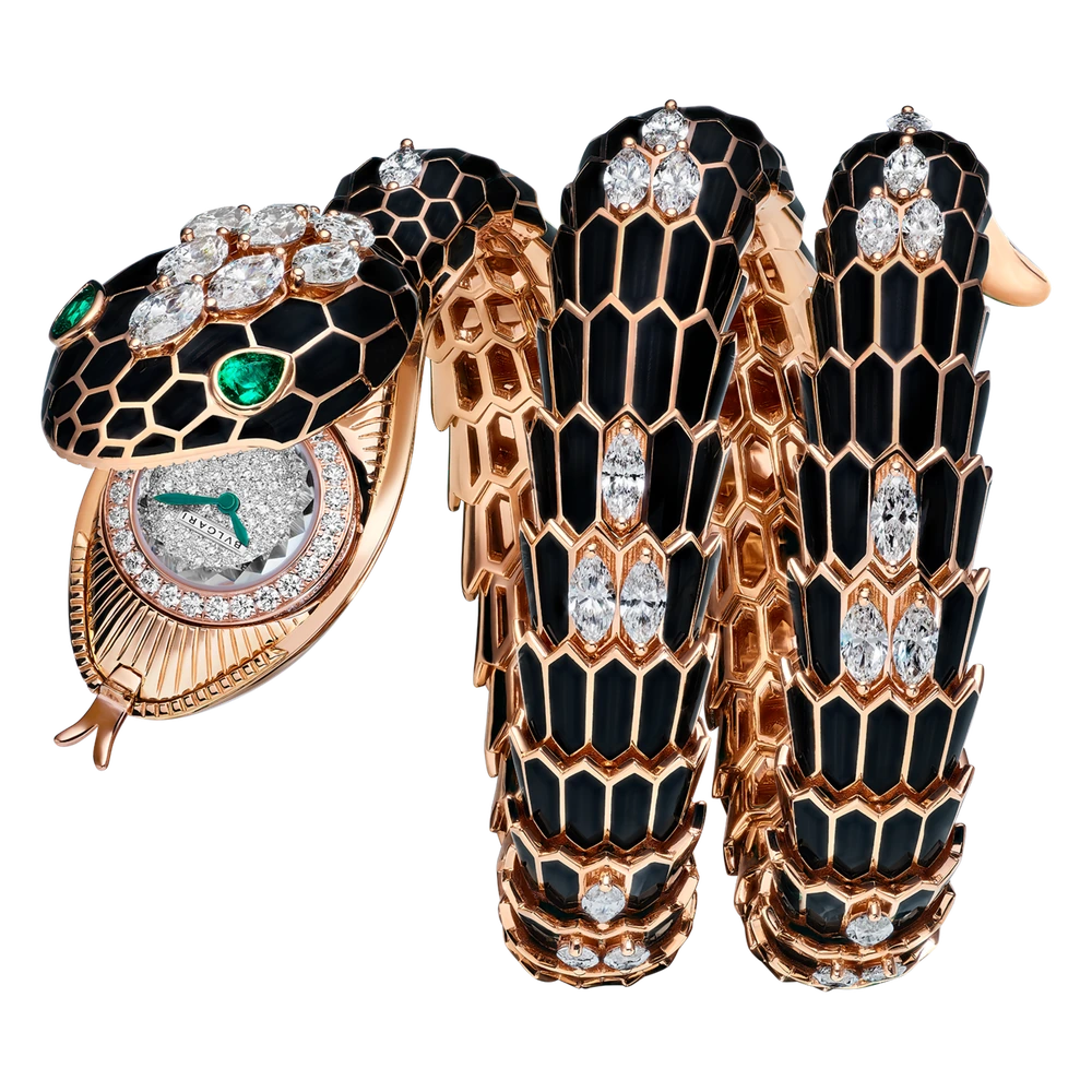 Bvlgari Serpenti Secret, 40 mm, Rose gold