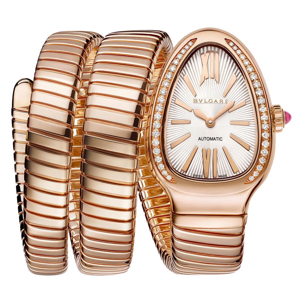 Bvlgari Serpenti Tubogas, 35 mm, Rose gold