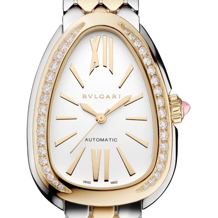 Bvlgari Serpenti Seduttori, 34 mm, Yellow gold and steel