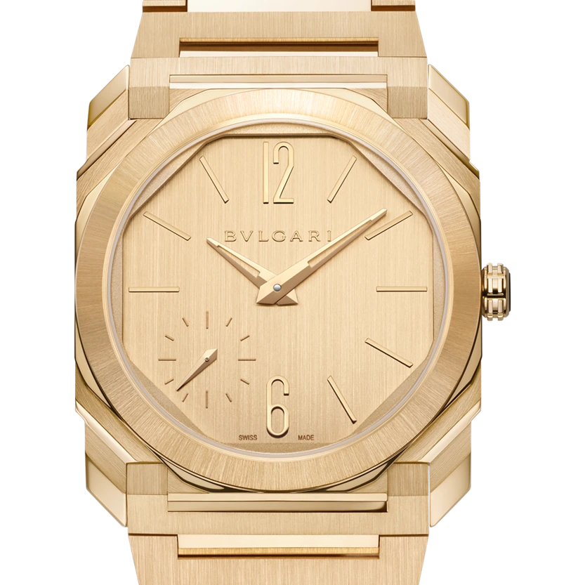 Bvlgari Octo Finissimo, 37 mm, Yellow gold