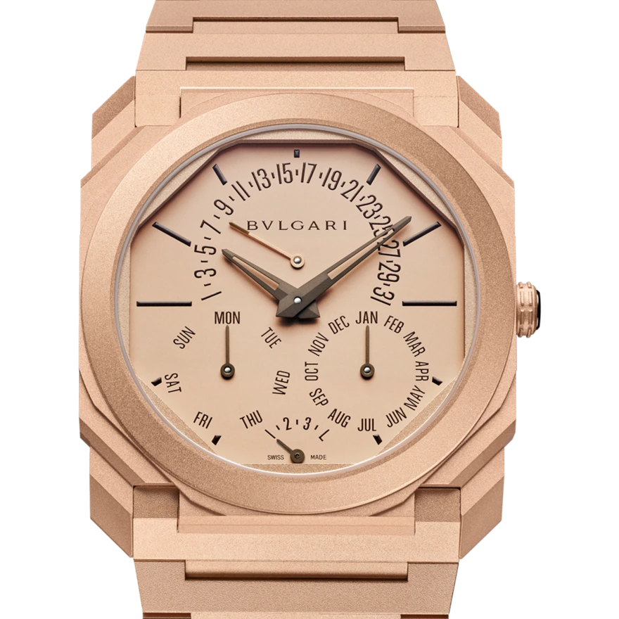 Bvlgari Octo Finissimo, 40 mm, Rose gold