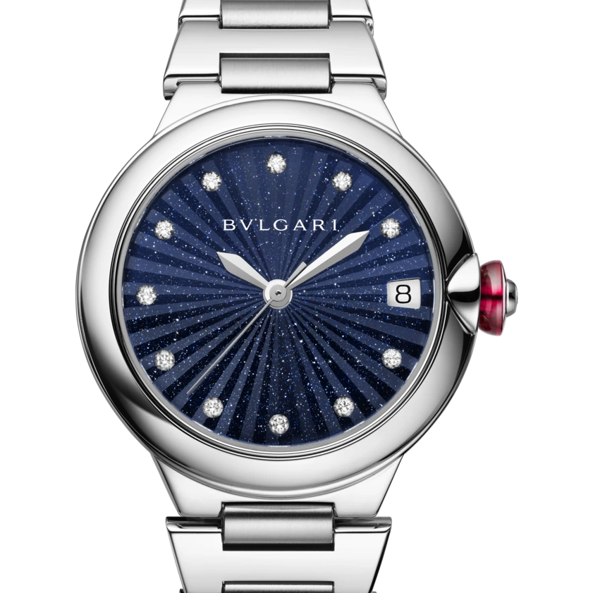 Bvlgari Lvcea, 33 mm, Steel