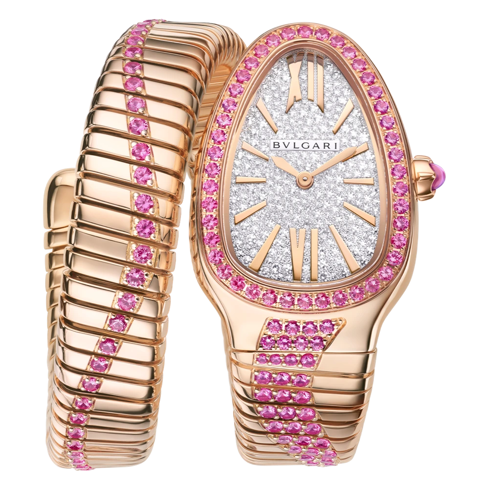 Bvlgari Serpenti Tubogas, 35 mm, Rose gold