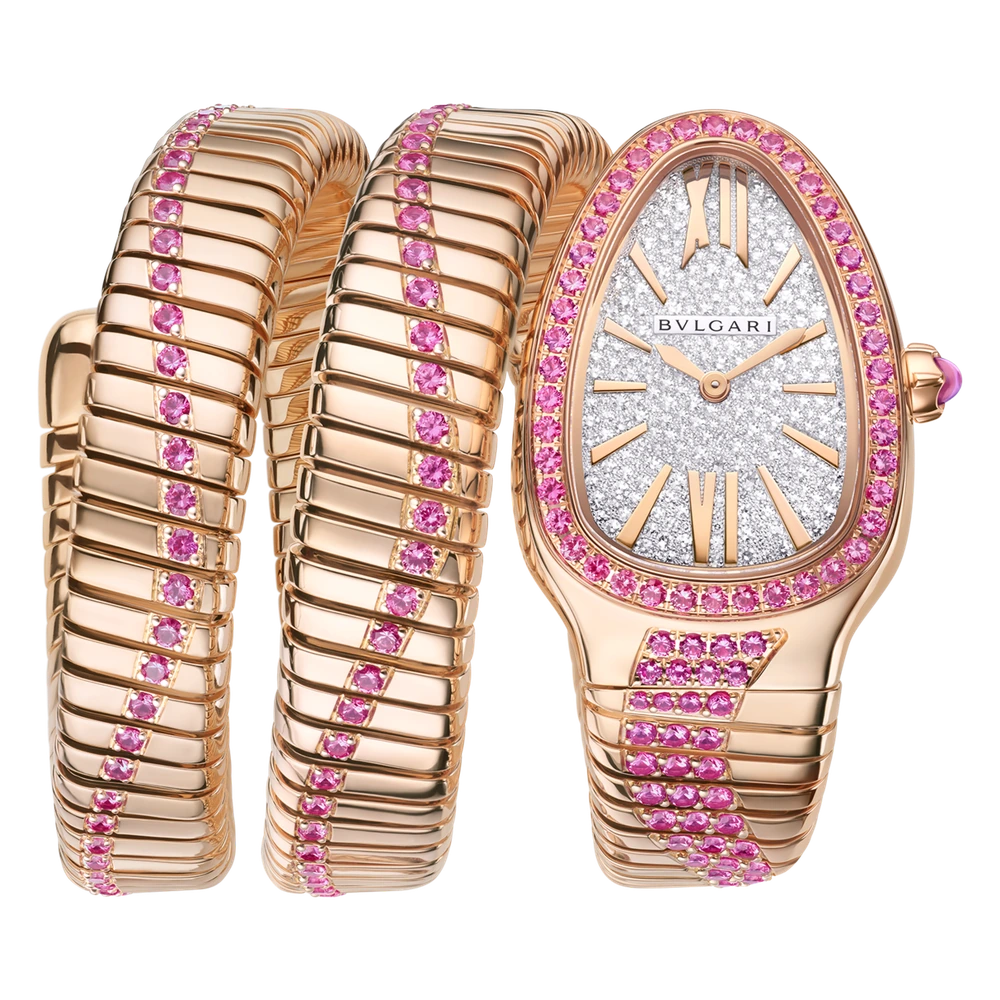 Bvlgari Serpenti Tubogas, 35 mm, Rose gold