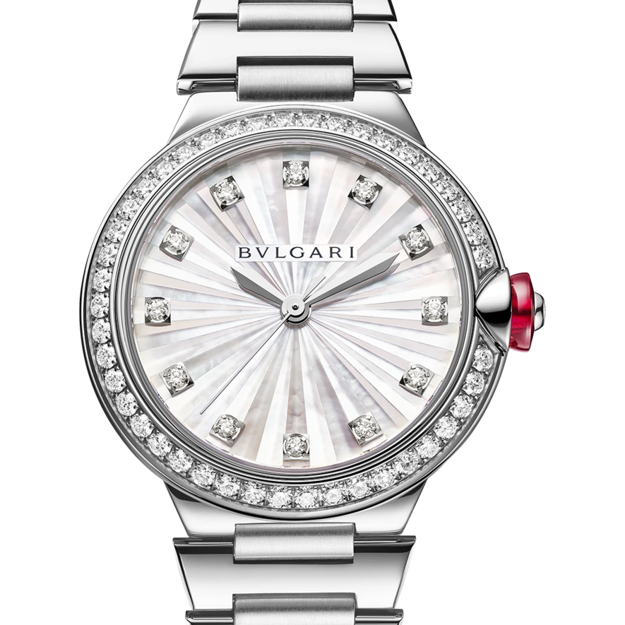 Bvlgari Lvcea, 33 mm, Steel