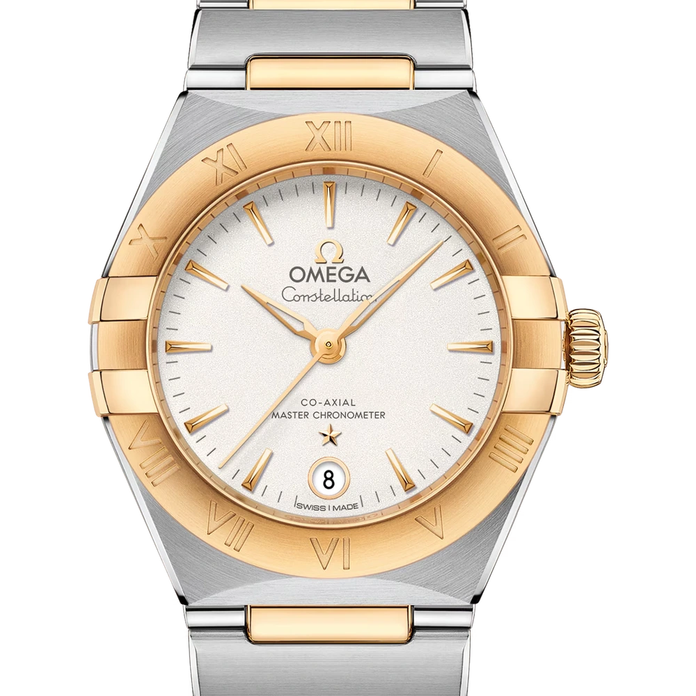 Omega 29 mm, steel - yellow gold on steel - yellow gold