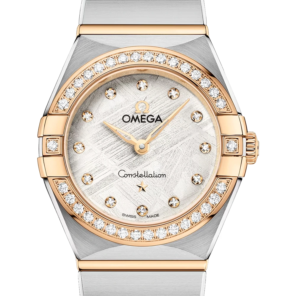Omega 25 mm, steel - yellow gold on steel - yellow gold