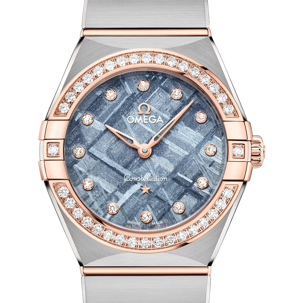 Omega 28 mm, steel - Sedna gold on steel - Sedna gold