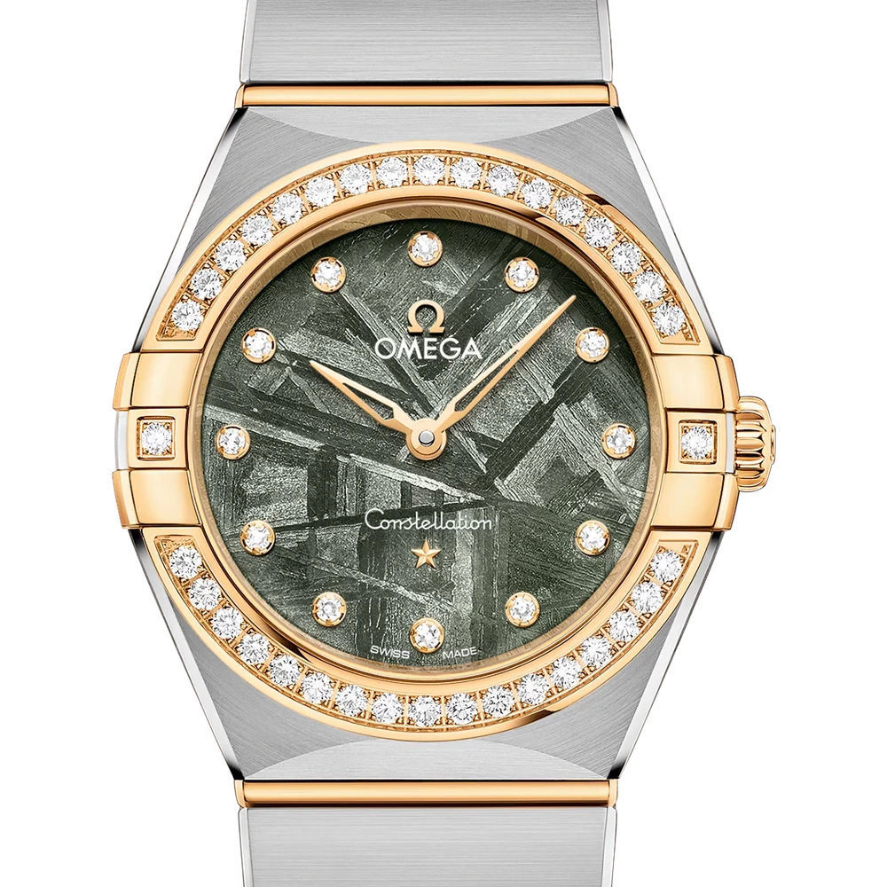 Omega 28 mm, steel - yellow gold on steel - yellow gold