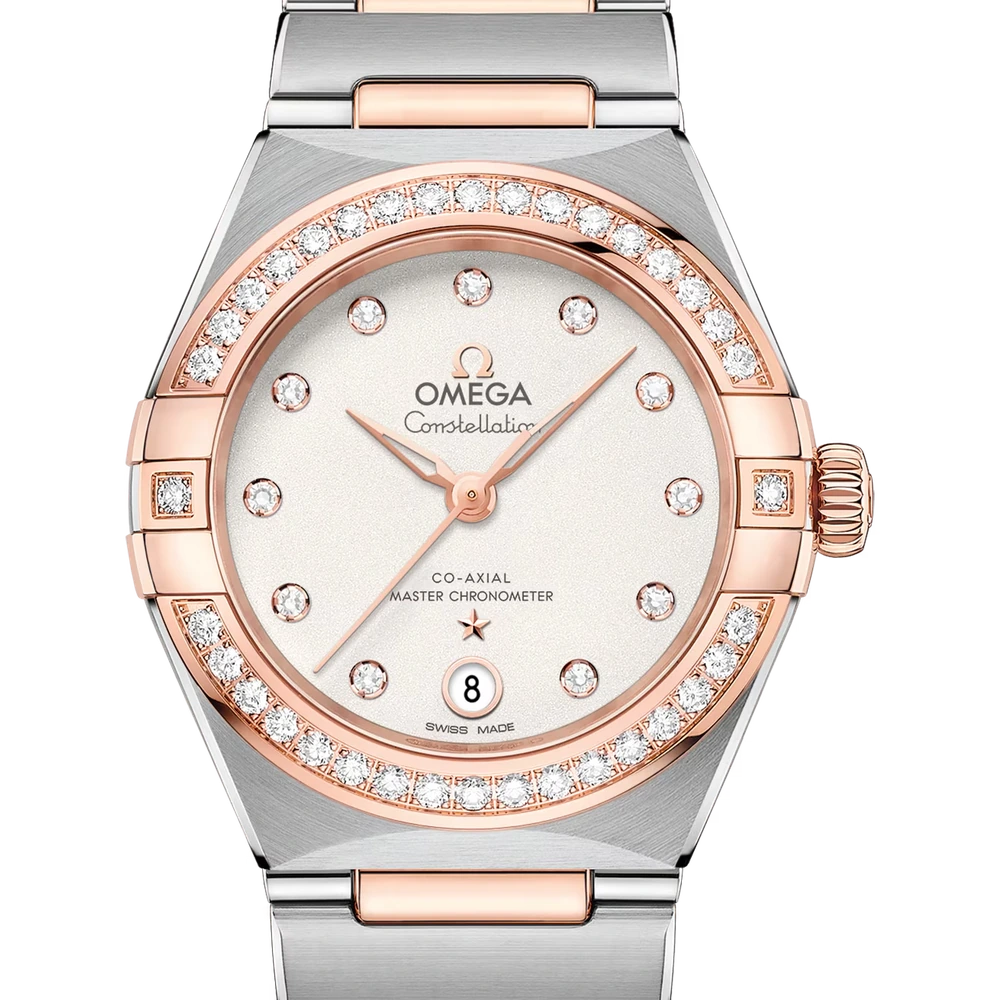 Omega 29 mm, steel - Sedna gold on steel - Sedna gold