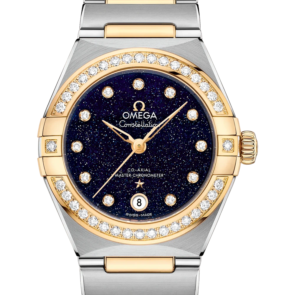 Omega 29 mm, steel - yellow gold on steel - yellow gold