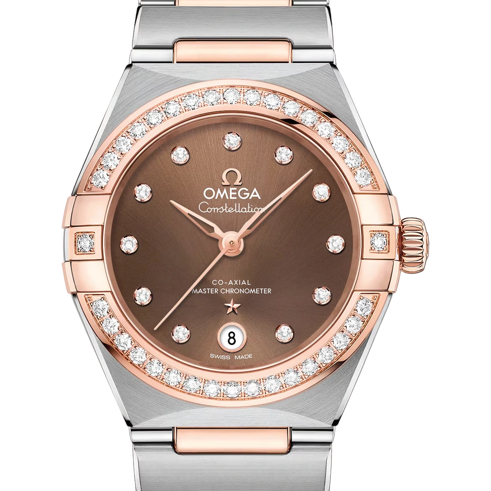 Omega 29 mm, steel - Sedna gold on steel - Sedna gold