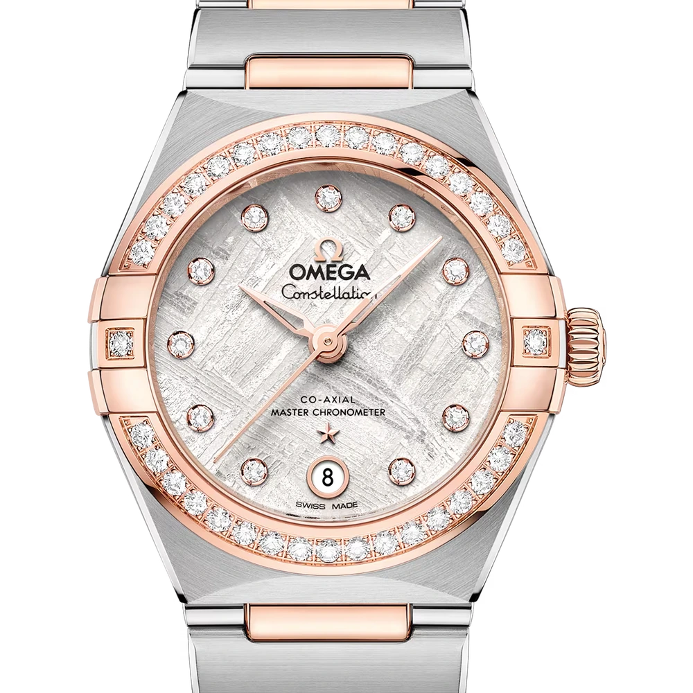 Omega 29 mm, steel - Sedna gold on steel - Sedna gold