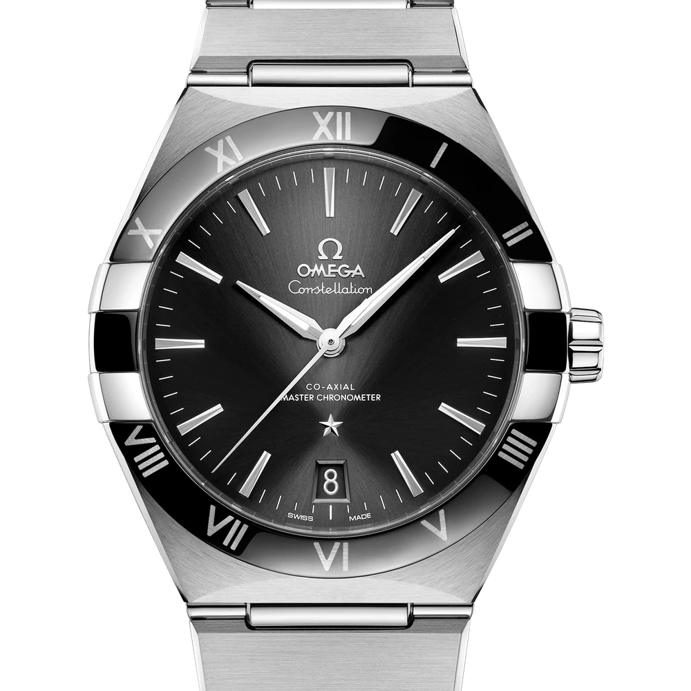 Omega 41 mm, steel on steel