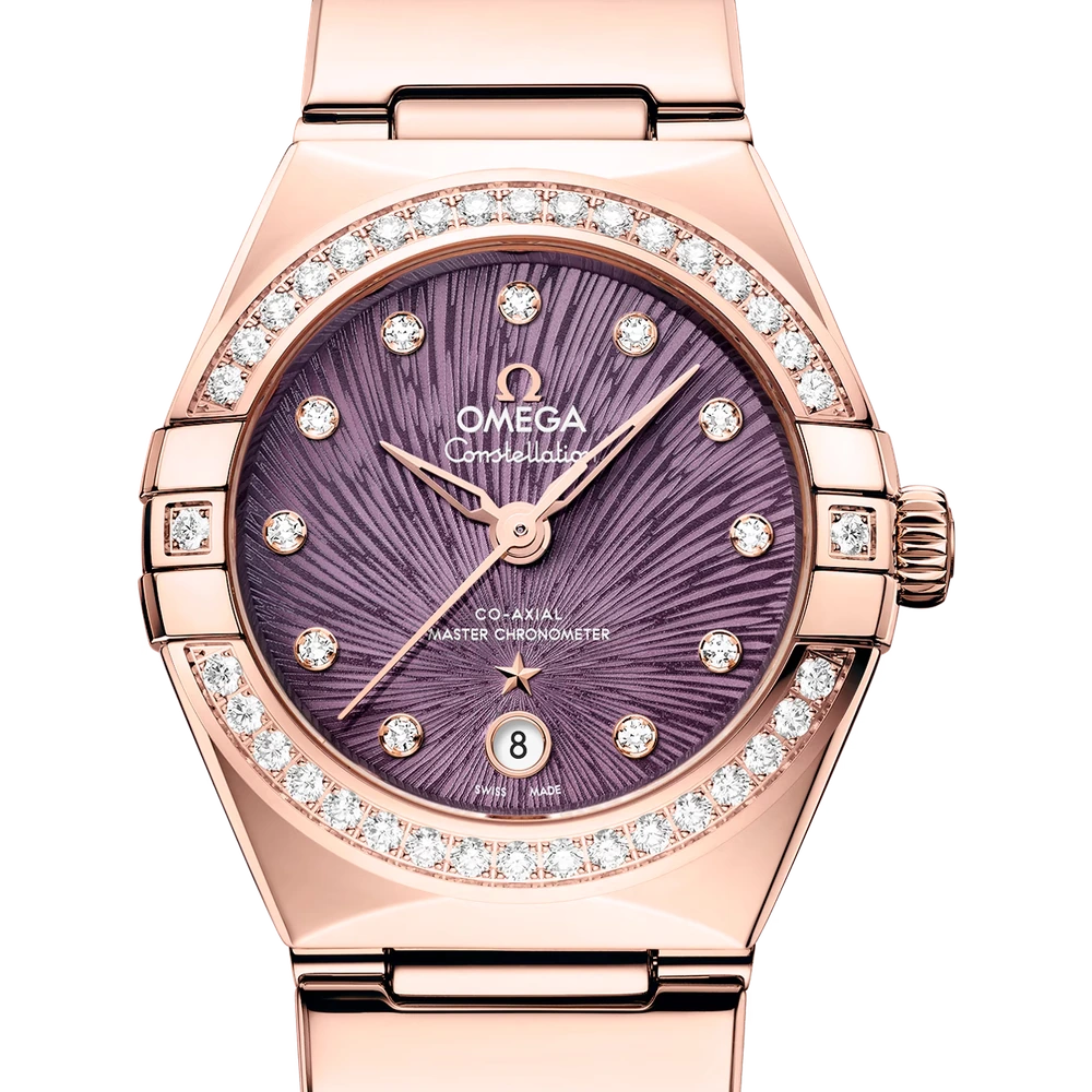 Omega 29 mm, Sedna gold on Sedna gold