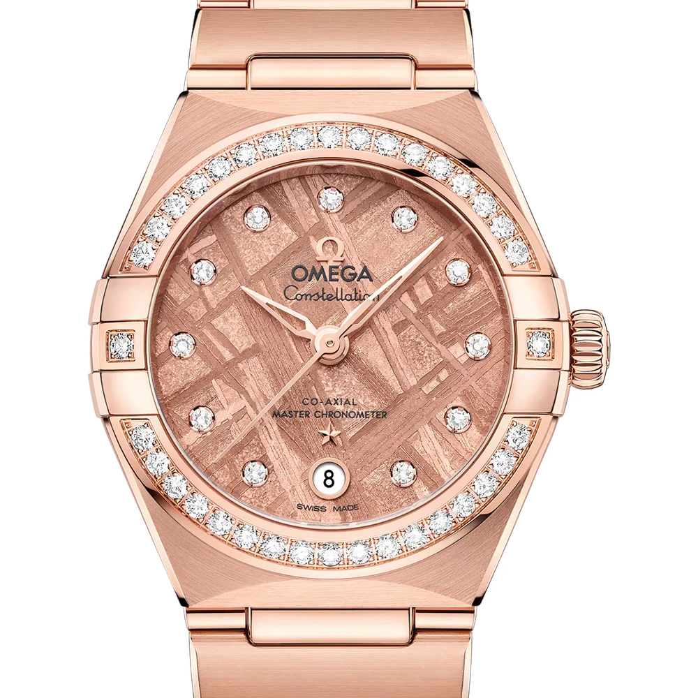 Omega 29 mm, Sedna gold on Sedna gold