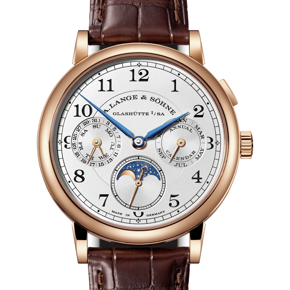 A. Lange & Söhne Pink Gold, Argenté Dial