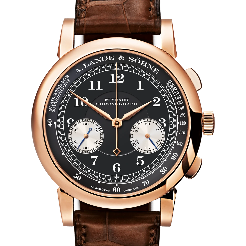 A. Lange & Söhne Pink Gold, Black Dial