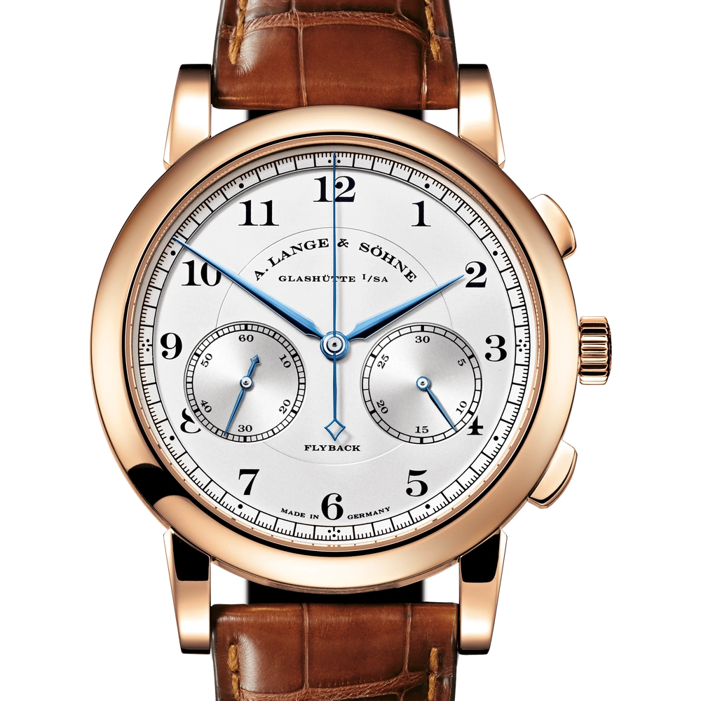 A. Lange & Söhne Pink Gold, Argenté Dial
