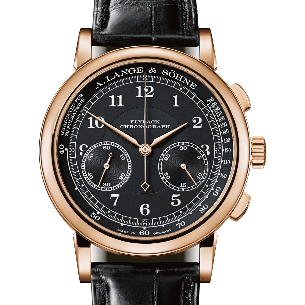 A. Lange & Söhne Pink Gold, Black Dial