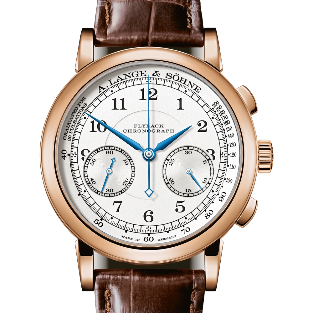 A. Lange & Söhne Pink Gold, Argenté Dial
