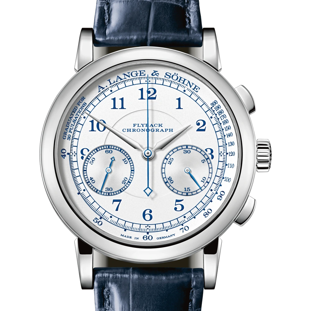 A. Lange & Söhne White Gold, Argenté Dial