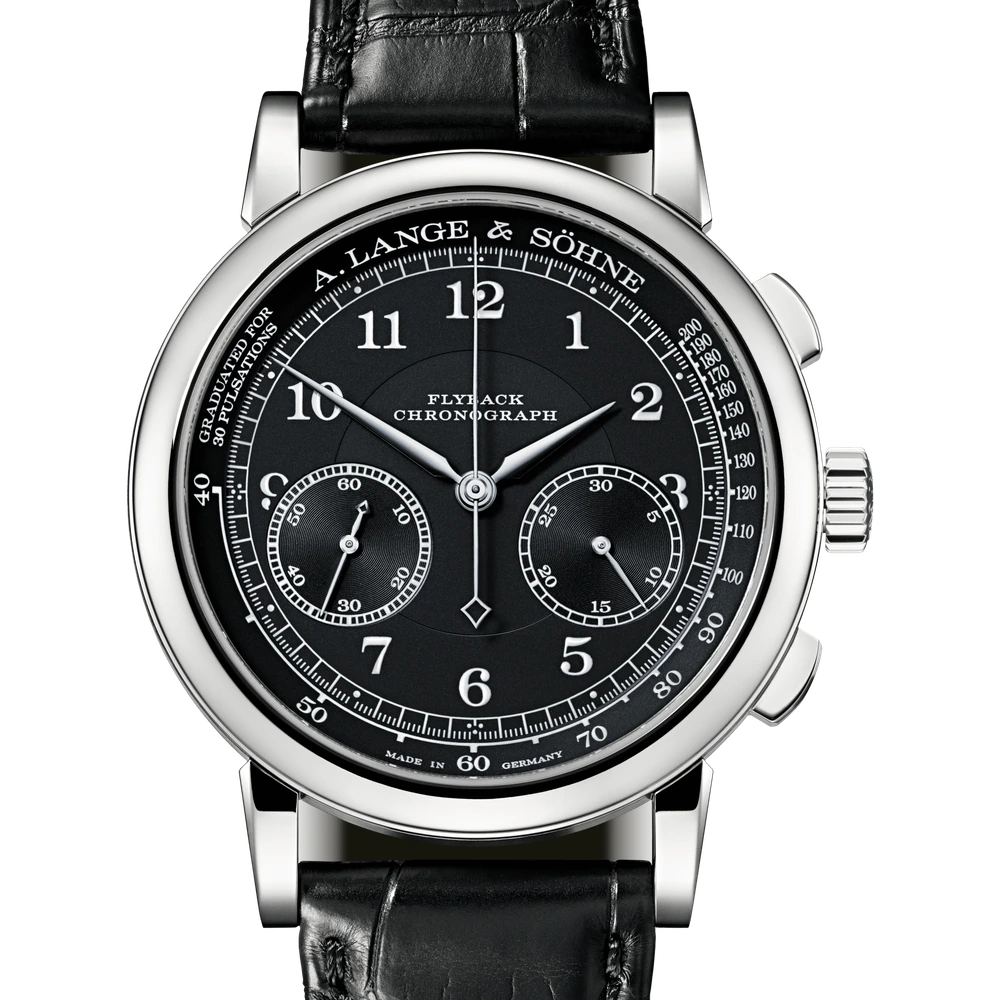 A. Lange & Söhne White Gold, Black Dial