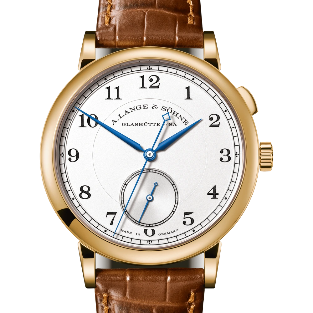 A. Lange & Söhne Yellow Gold, Argenté Dial