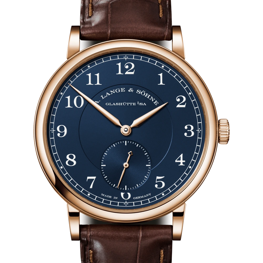 A. Lange & Söhne Pink Gold, Blue Dial