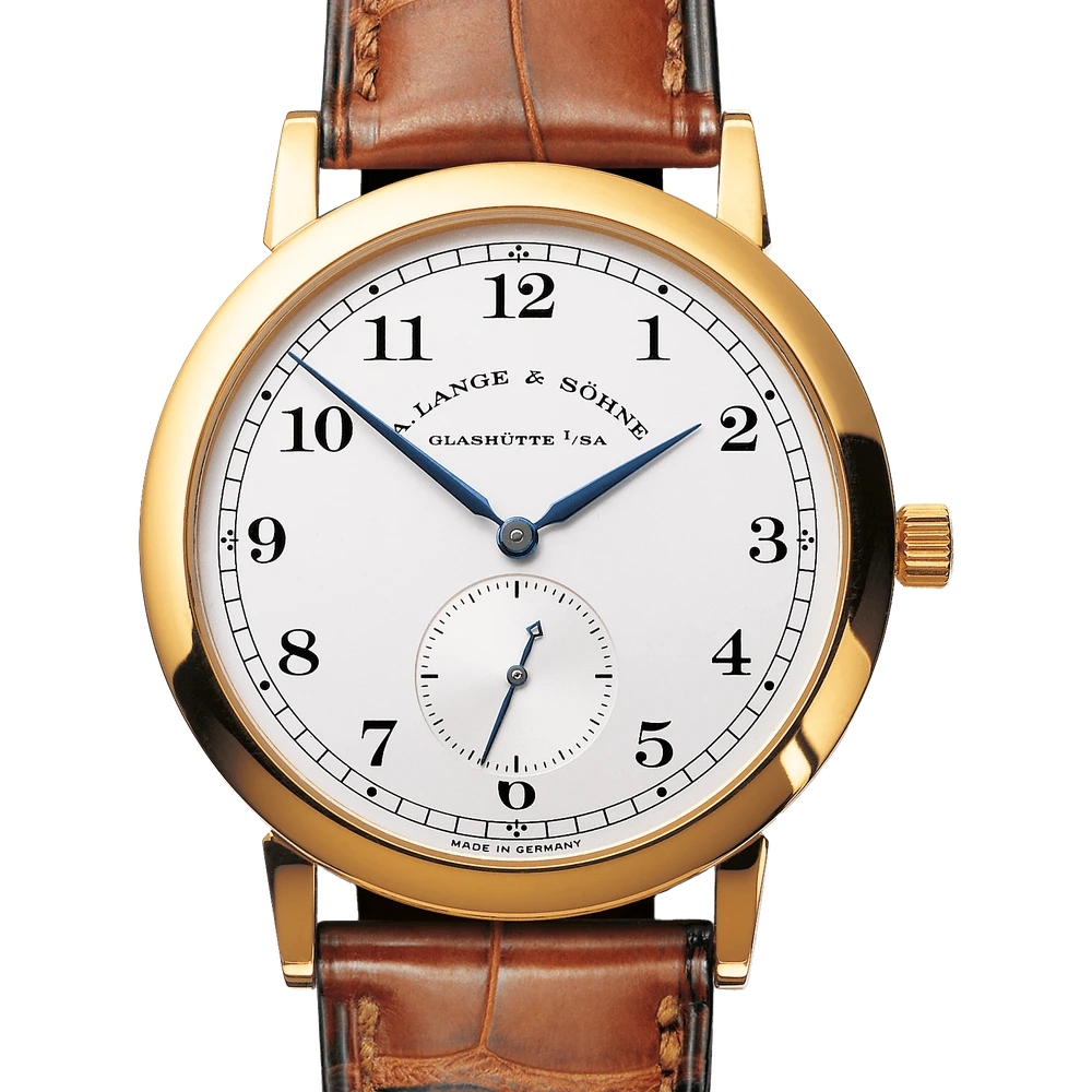 A. Lange & Söhne Yellow Gold, Argenté Dial