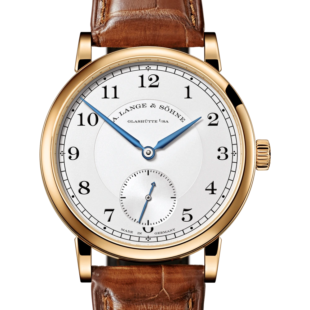 A. Lange & Söhne Yellow Gold, Argenté Dial