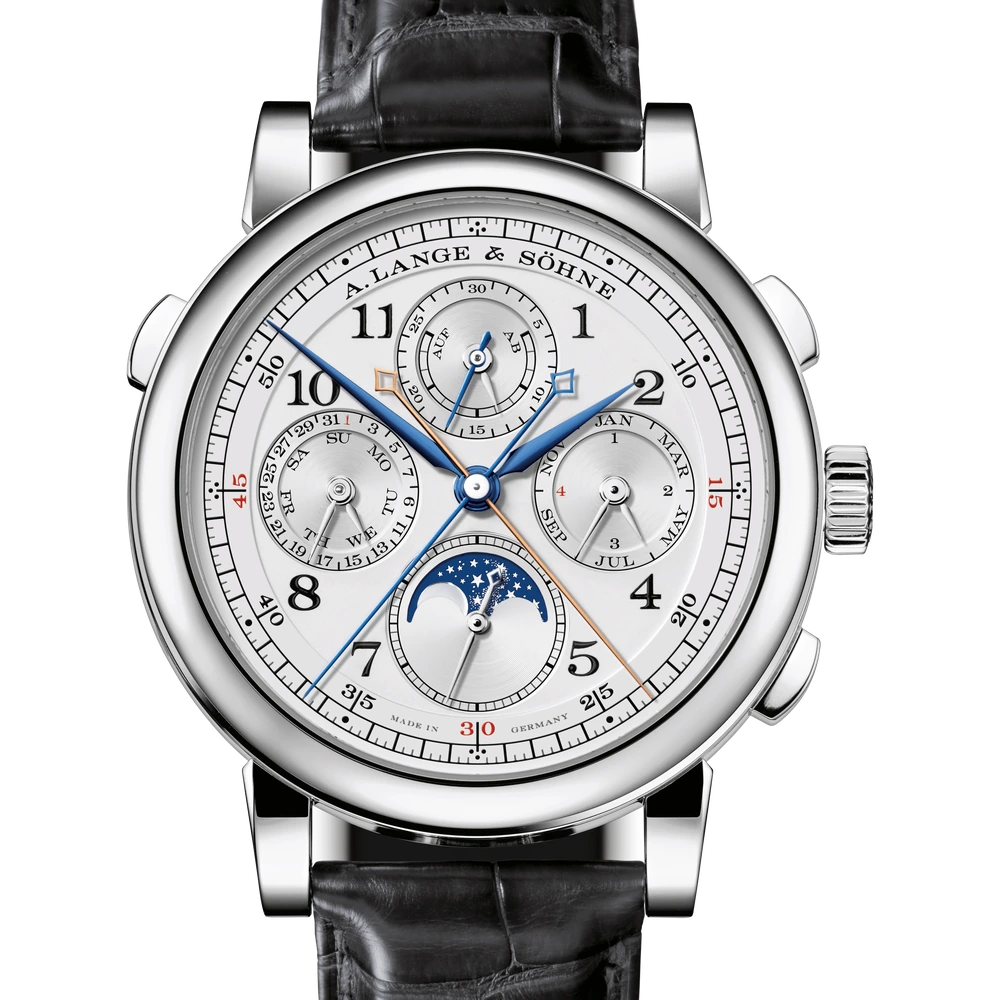 A. Lange & Söhne Platinum, Argenté Dial