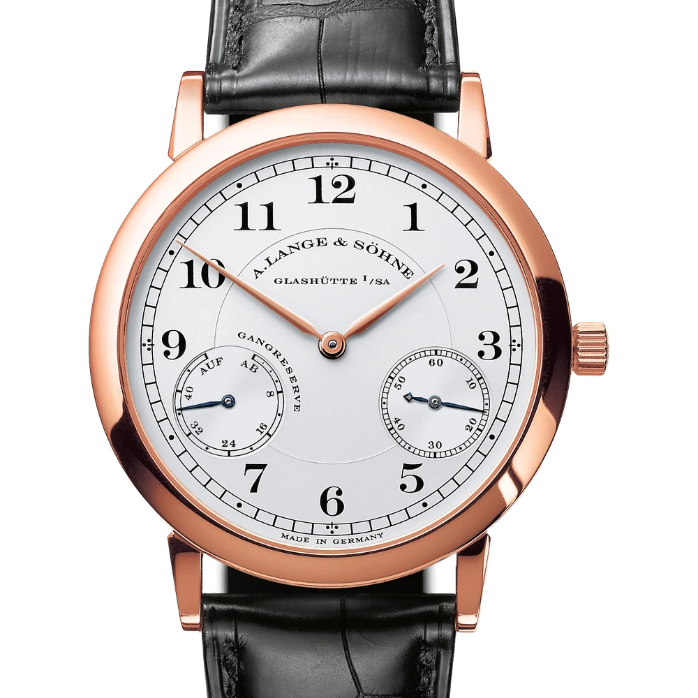 A. Lange & Söhne Pink Gold, Argenté Dial