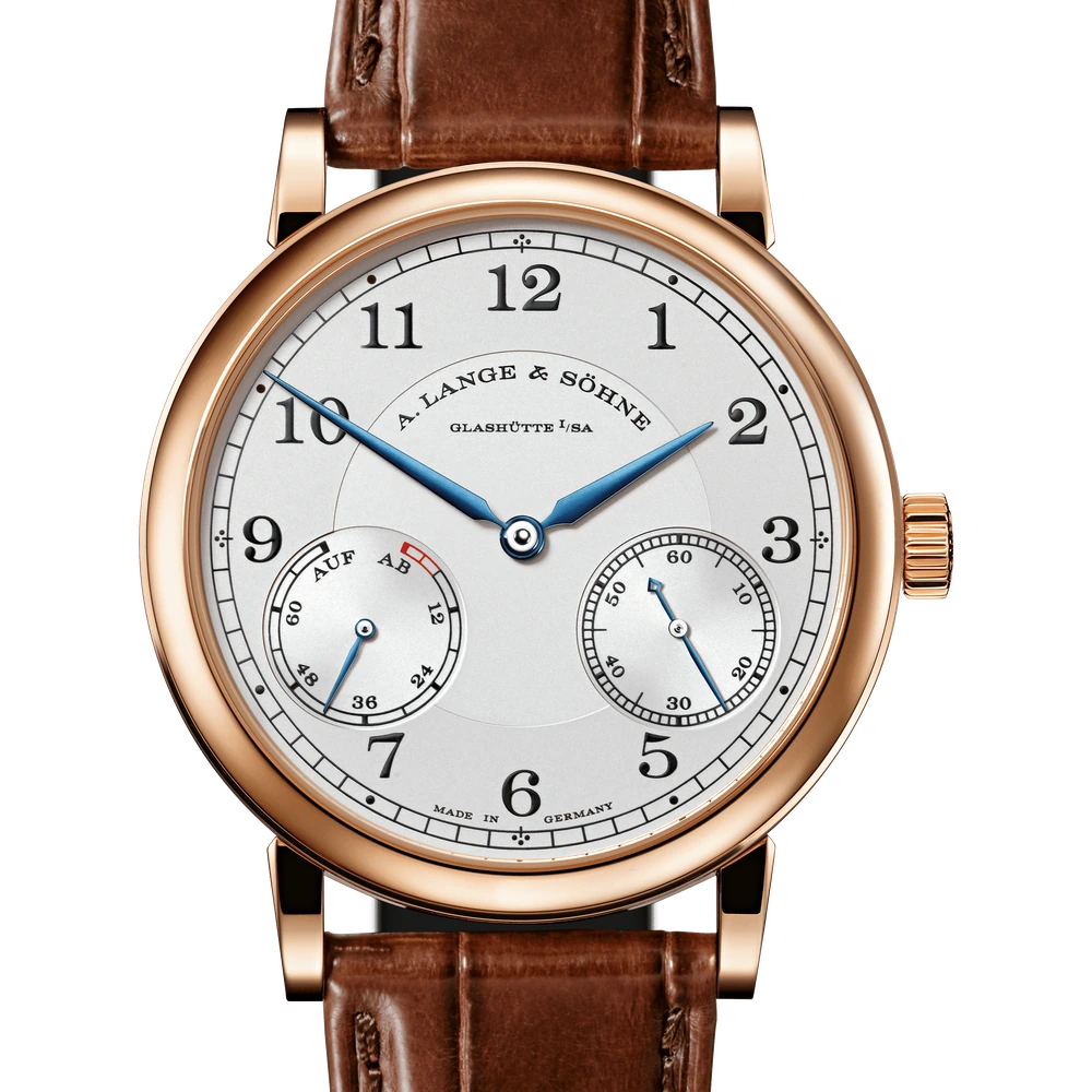 A. Lange & Söhne Pink Gold, Argenté Dial